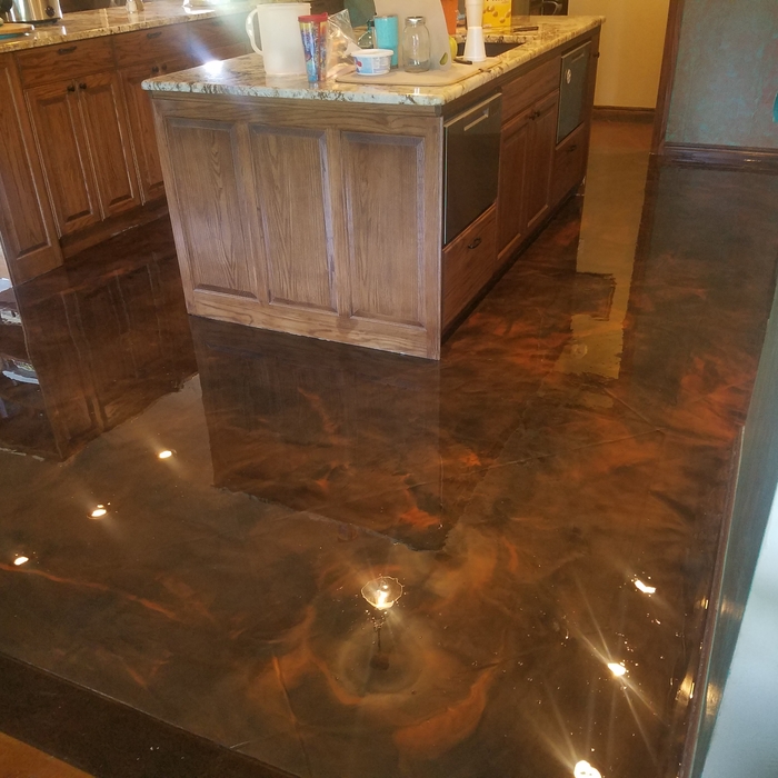 Metallic Epoxy Flooring